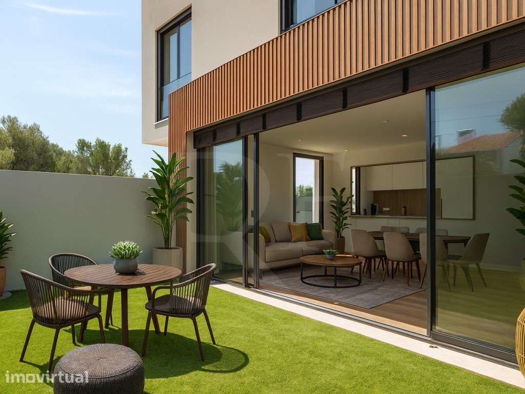 Moradia T3 com jardim e garagem em Bicesse - Grande imagem: 4/33