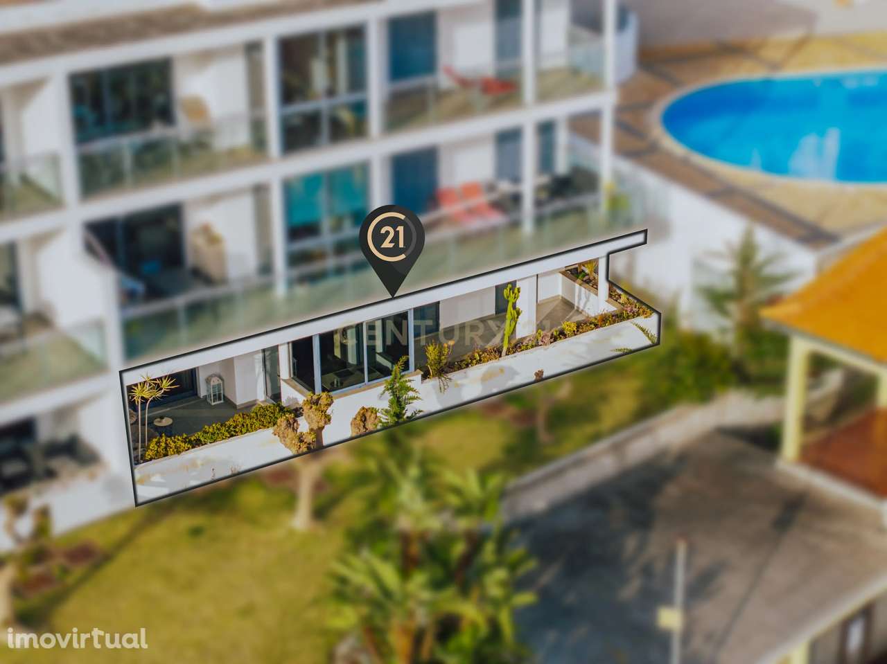 Apartamento T2 Caniço de Baixo - Mobilado com Piscina e Amplas Varanda - Grande imagem: 2/28