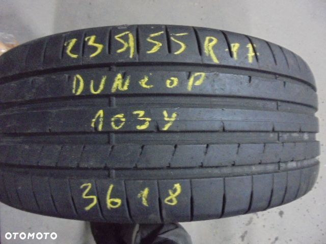 OPONA 235/55R17 Dunlop Sport maxx rt2 DOT 3618 6.5MM - 1