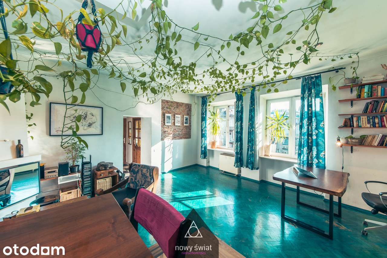 Kazimierz | 55,3 m² | 2 pokoje |ciche i słoneczne | Bez prowizji