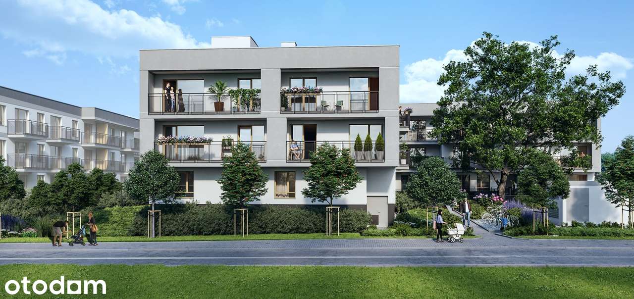 2-pokojowe mieszkanie 38m2 + balkon Bez Prowizji