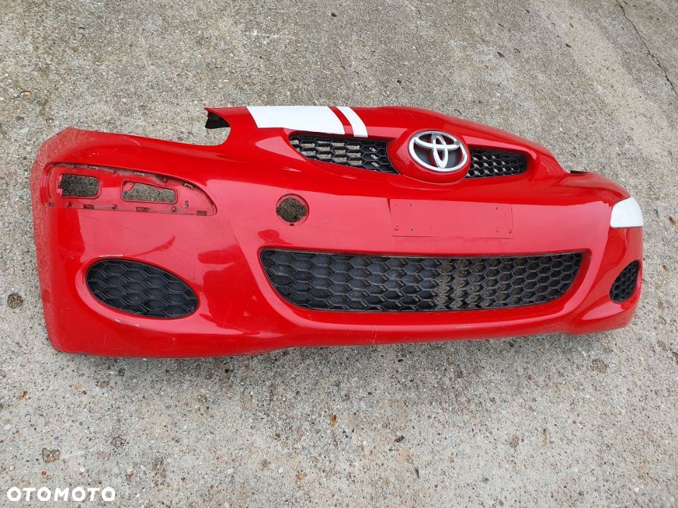 Toyota Aygo I lifting 09- zderzak przedni kratka grill - 2