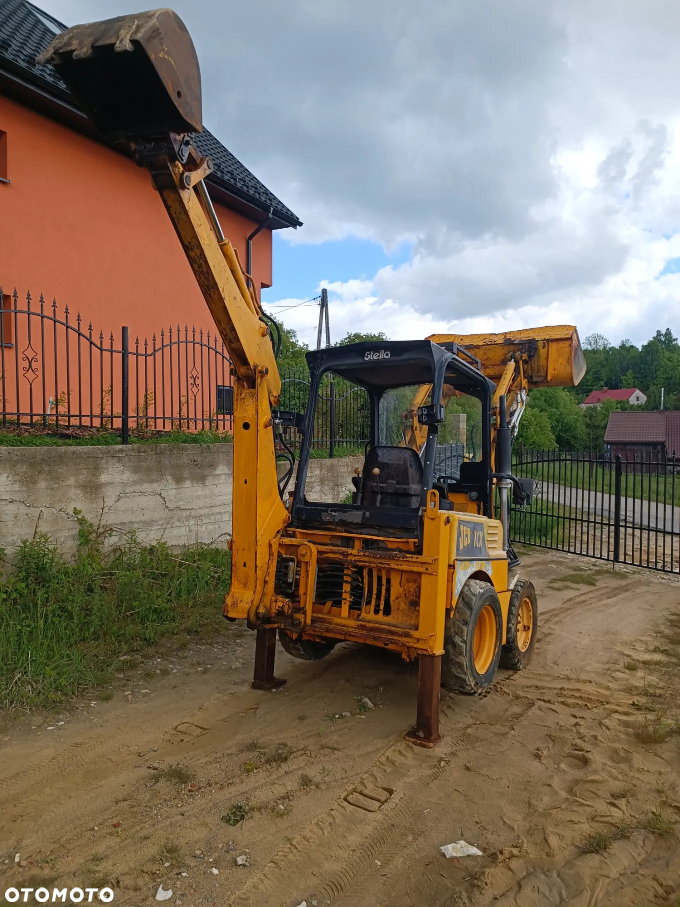 Koparko ładowarka mini 1cx jcb bobcat - 2