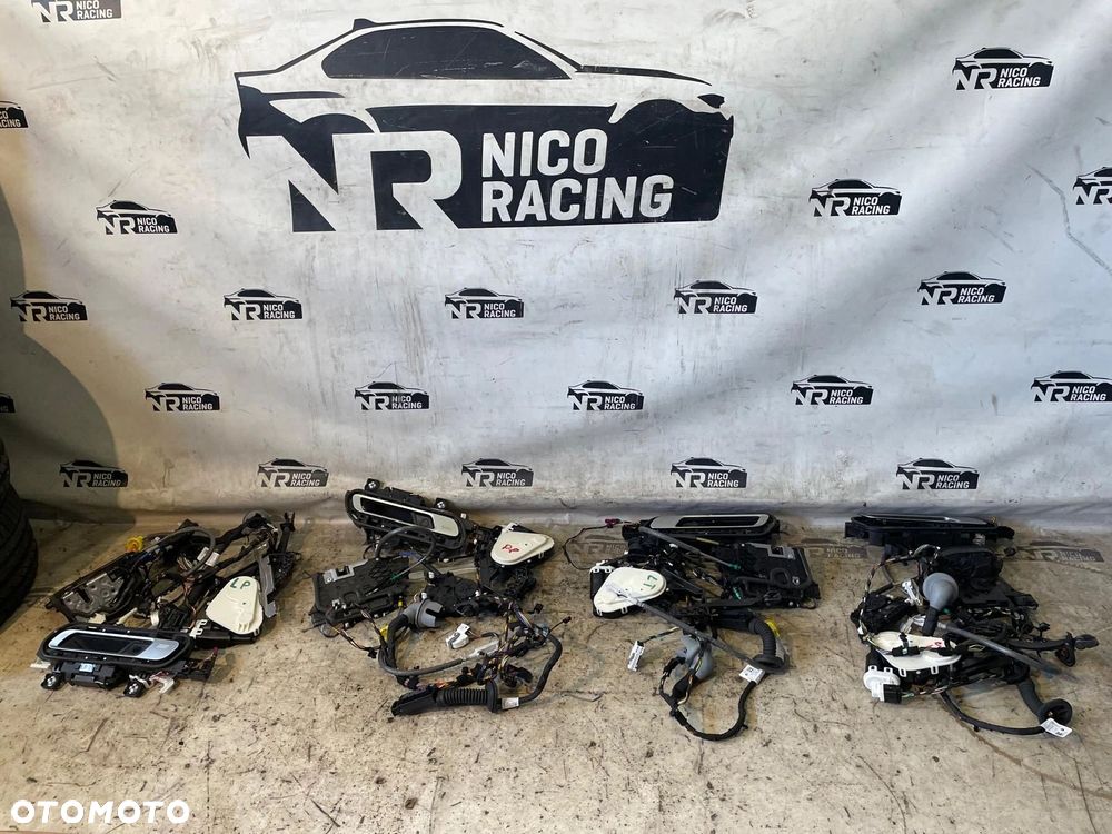 ZAMEK ZAMKI DRZWI SOFT CLOSE DOCIĄGI WIĄZKI BMW 7 i7 G70 KOMPLET - 1