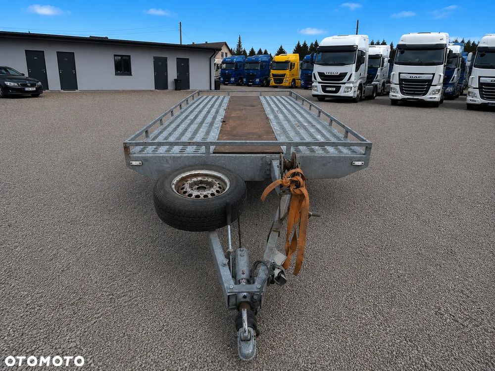 Boro BR2 Przyczepa Ciężarowa Laweta DMC 2000 kg Przewóz Pojazdów - 4