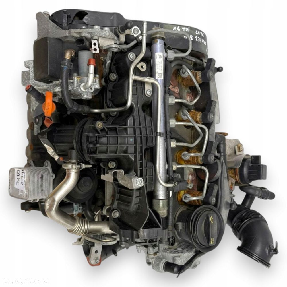 SILNIK CAY VW New Beetle Jetta III Audi A1 8X A3 8P1 1.6 TDI diesel CAYC - 3