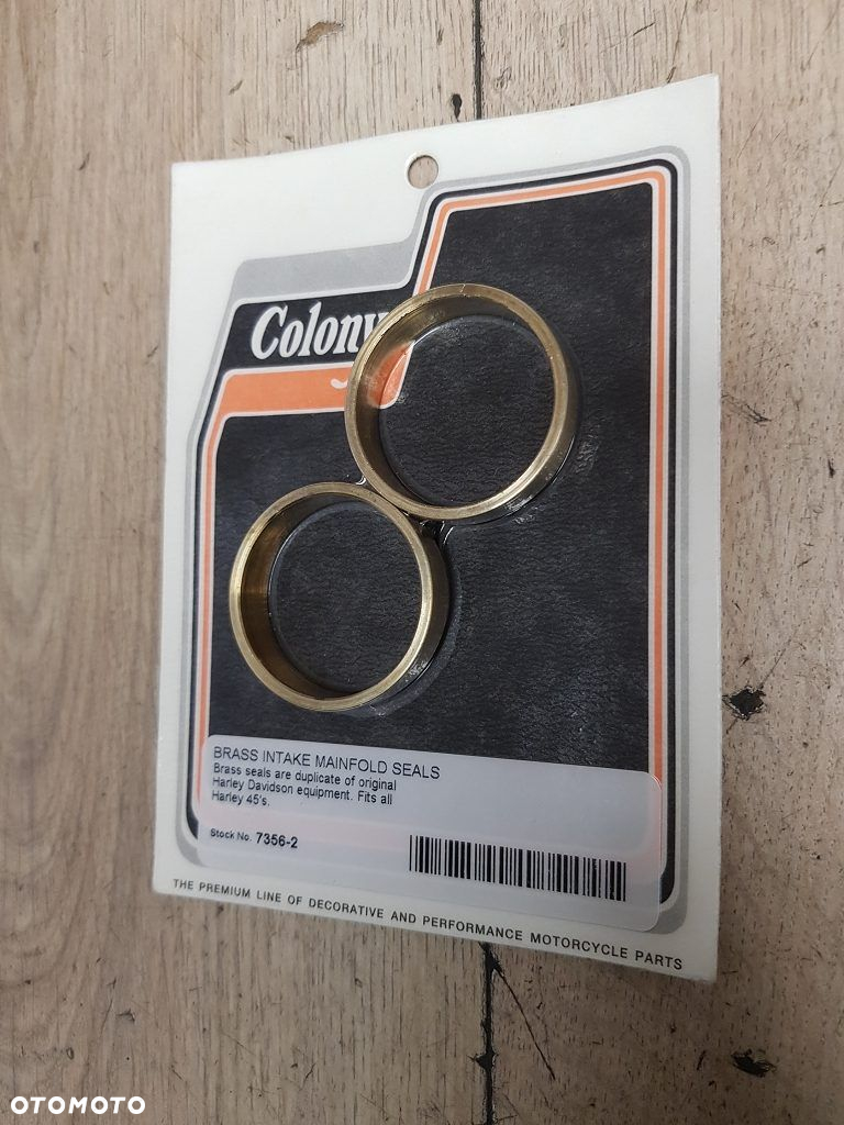 Uszczelki kolektora dolotowego Colony Harley Davidson Flathead 27058-30 - 5