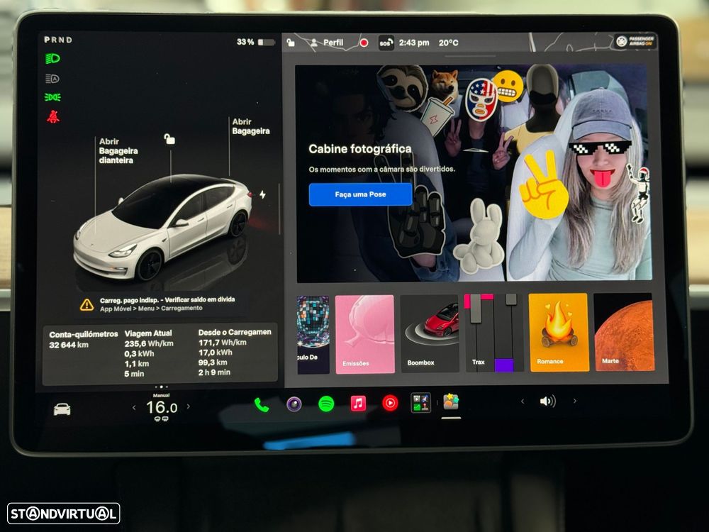 Tesla Model 3 Long Range Tração Traseira - 36