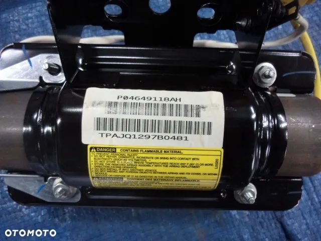 AIRBAG AIR BAG PODUSZKA KIEROWCY PASAŻERA PASY PAS BEZPIECZEŃSTWA LEWY PRAWY PRZÓD NAPINACZ DOPINACZ SENSOR KOMPLET ZESTAW PCBXZP812AA 68002372AA P04649118AH CHRYSLER 300C - 5