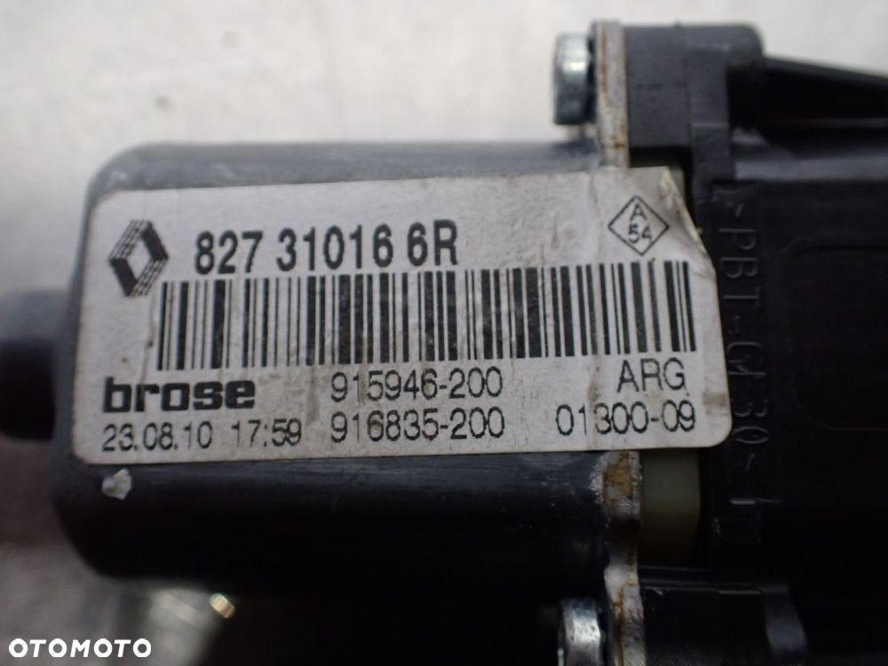 SILNICZEK SZYB LEWY TYŁ RENAULT GRAND SCENIC III   827310166R 0130822517 910837-106 - 6