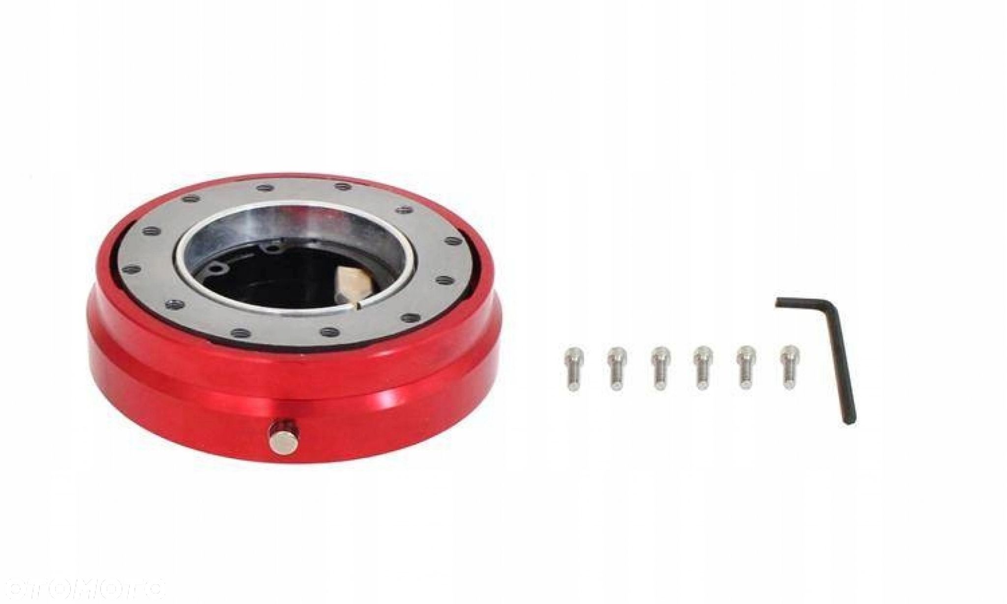 Naba Quick Release Flat RED CZERWONA 25MM - 1