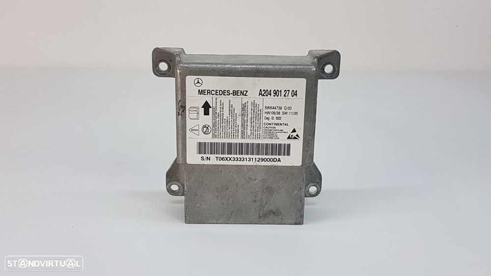 CENTRALINA DE AIRBAG MERCEDES CLASE C (W204) BERLINA C 220 CDI (204.008) - 1