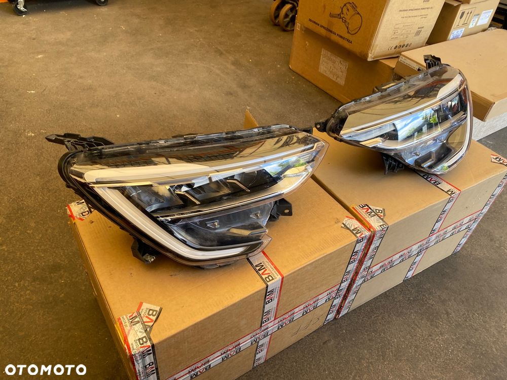RENAULT Arkana ŁADNE ! KOMPLETNE  LAMPY PRZEDNIE REFLEKTORY LAMPA PRZEDNIA LEWA prawa Reflektor LEWY prawy PRZÓD FULL LED  LEDOWY  EUROPA FULLLED lewa prawa 260602566R   260102483R Wwa - 5