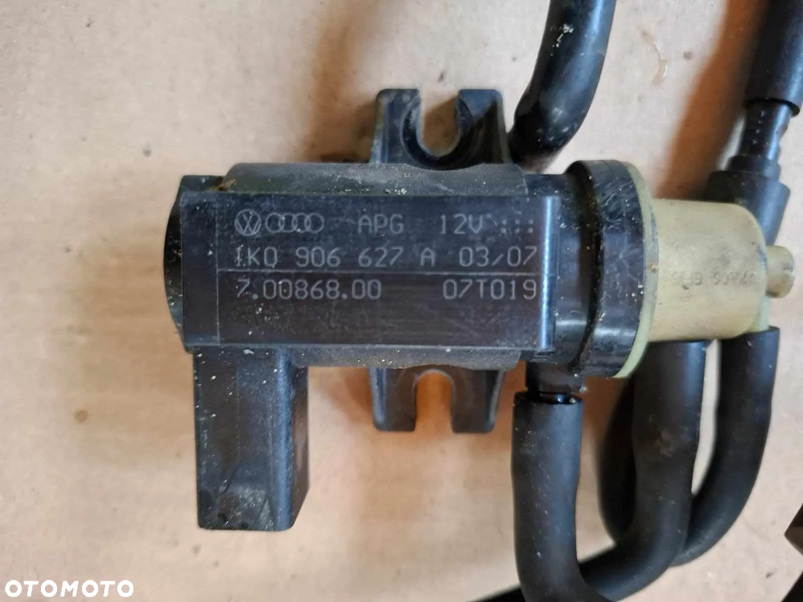 ZAWÓR PODCIŚNIENIA TURBOSPRĘŻARKI TURBINY VW SKODA AUDI SEAT 1k0906627a 1,9 TDI - 2