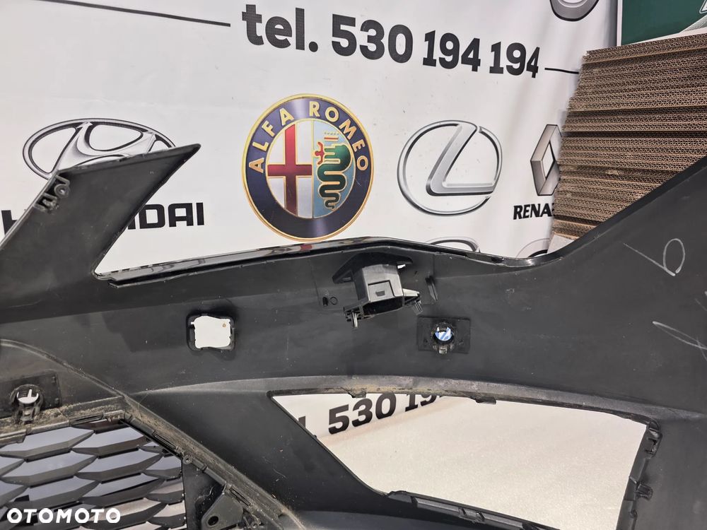 SEAT LEON 3 III 5F0 12- FR ZDERZAK PRZEDNI PRZÓD NA SPRYSKI + 4xPDC ORAZ KRATKA ŚRODKOWA NR 5F0807221M + 5F0853667A NR AUKCJI NZ2266 - 39