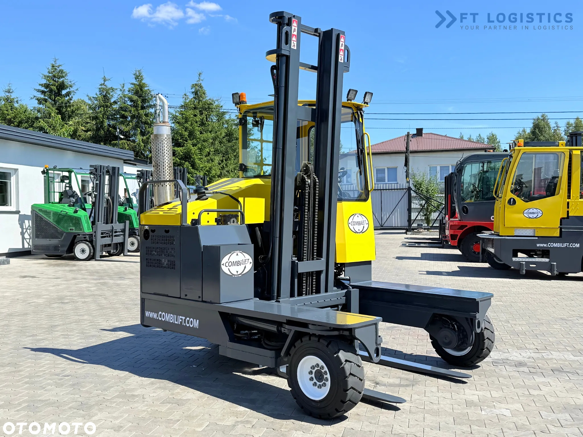 Combilift C5000XL / GAS / DUPLEX / 4500MM / WOLNY SKOK / PRZESUW WIDEŁ / POZYCJONER / KABINA XL / NOWE OPONY - 6