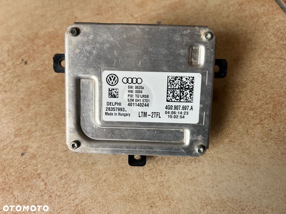 PRZETWORNICA MODUŁ LED AUDI VOLKSWAGEN SKODA 9G0907697A