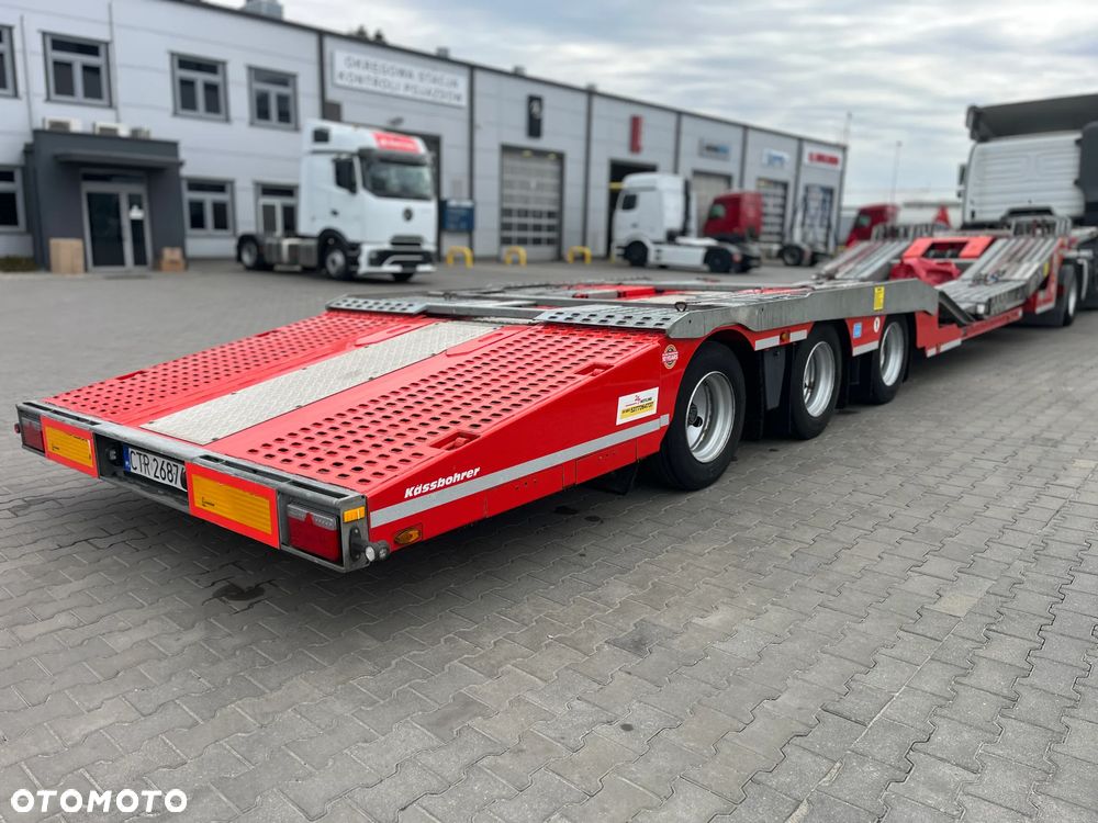 Kassbohrer Kässbohrer K.SOK.L/3-12/24 laweta do transportu pojazdów, mało używana !! - 2