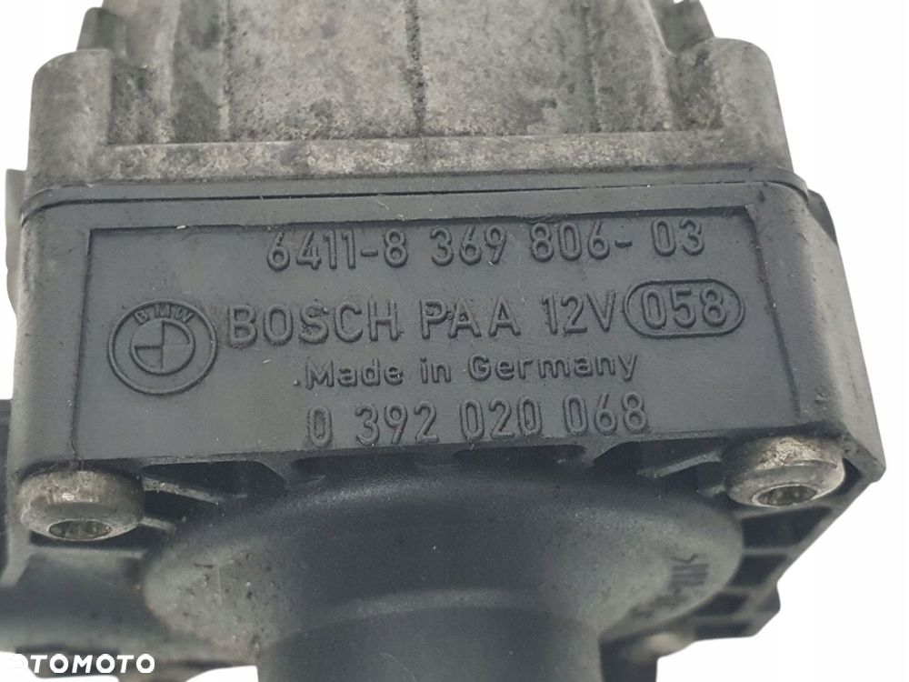 DODATKOWA POMPA WODY BMW E90 E92 E53 3.0 D 6411836980603 0392020068 - 2