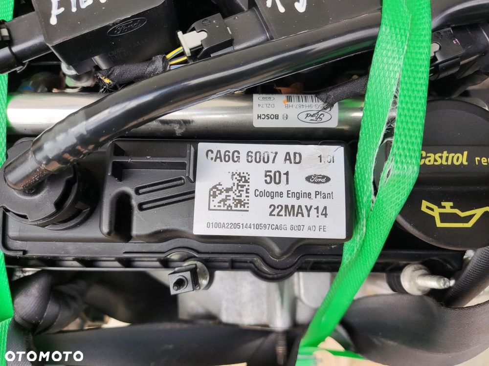 SILNIK KOMPLETNY WTRYSKIWACZE TURBINA FORD FIESTA MK7 1.0 ECOBOOST P4JB - 7