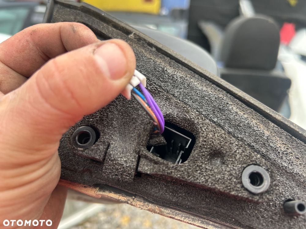 KL Lusterko Lewy Przód Lewe Mazda 5 05- 5 Pin EU Niebieskie - 4