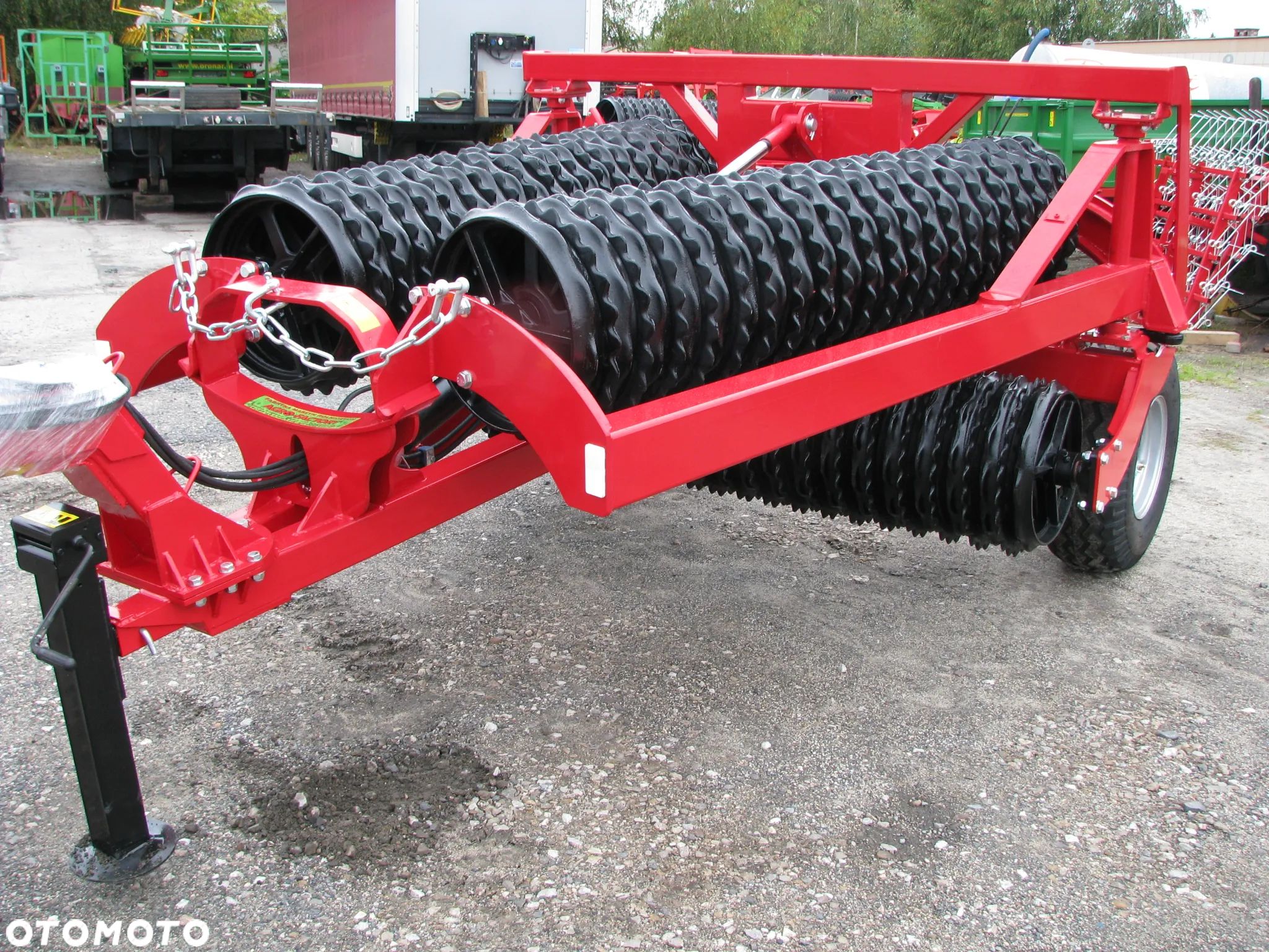 Agro Factory Wał uprawowy posiewny - łąkowy 3,0m-6,2m Euro-Masz, Agro Factory II, sekcje wał Cambridge śr. 450, 500, 530 - 1