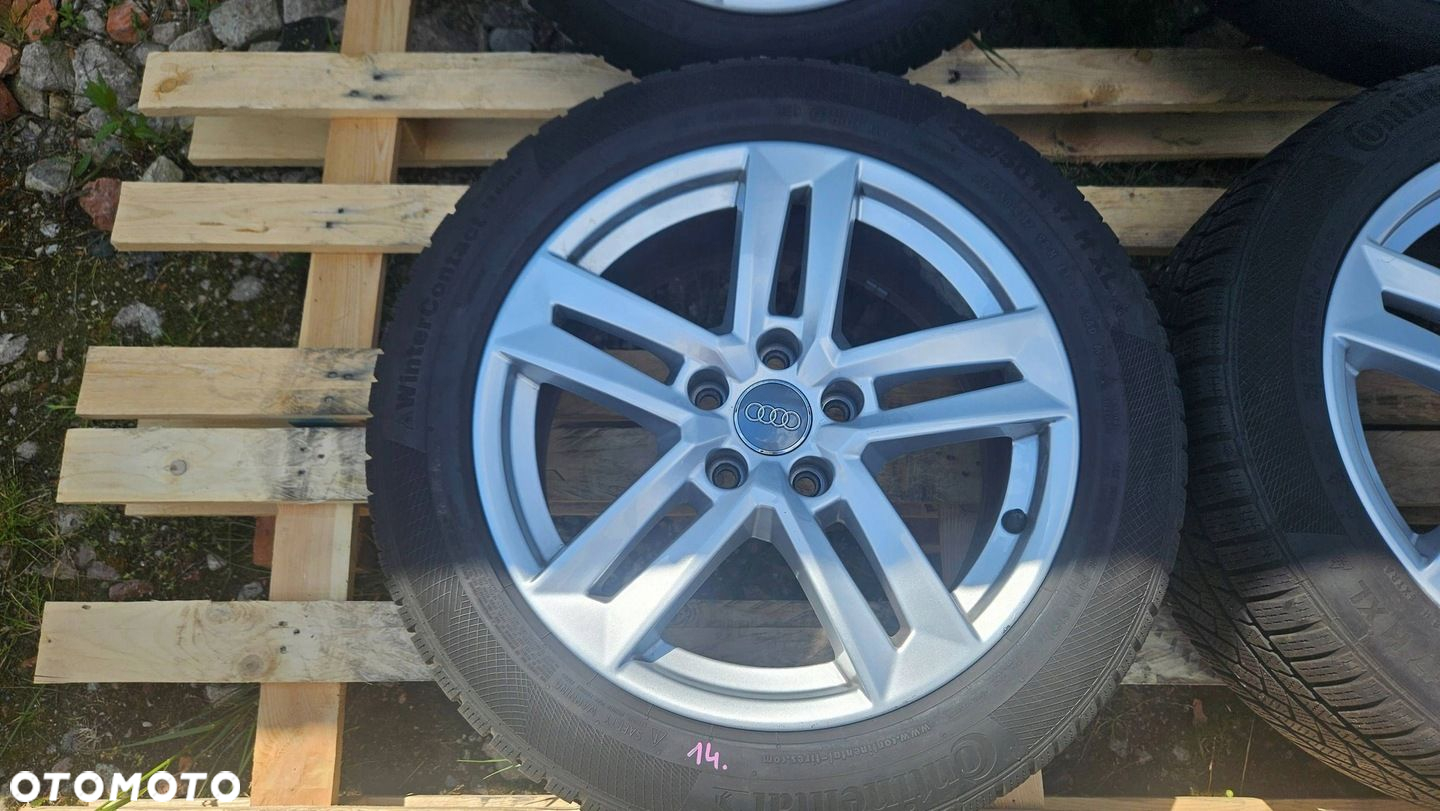 FELGI AUDI A4 B9 8W0601025P 17" 7J ET42 OPONY 225/50/17 2021 rok 6MM - 2