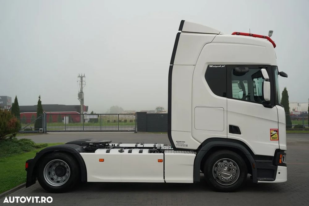 Scania R 500 / RETARDER / PLATĂ JOSĂ / MEGA / I-PARK COOL / - 10
