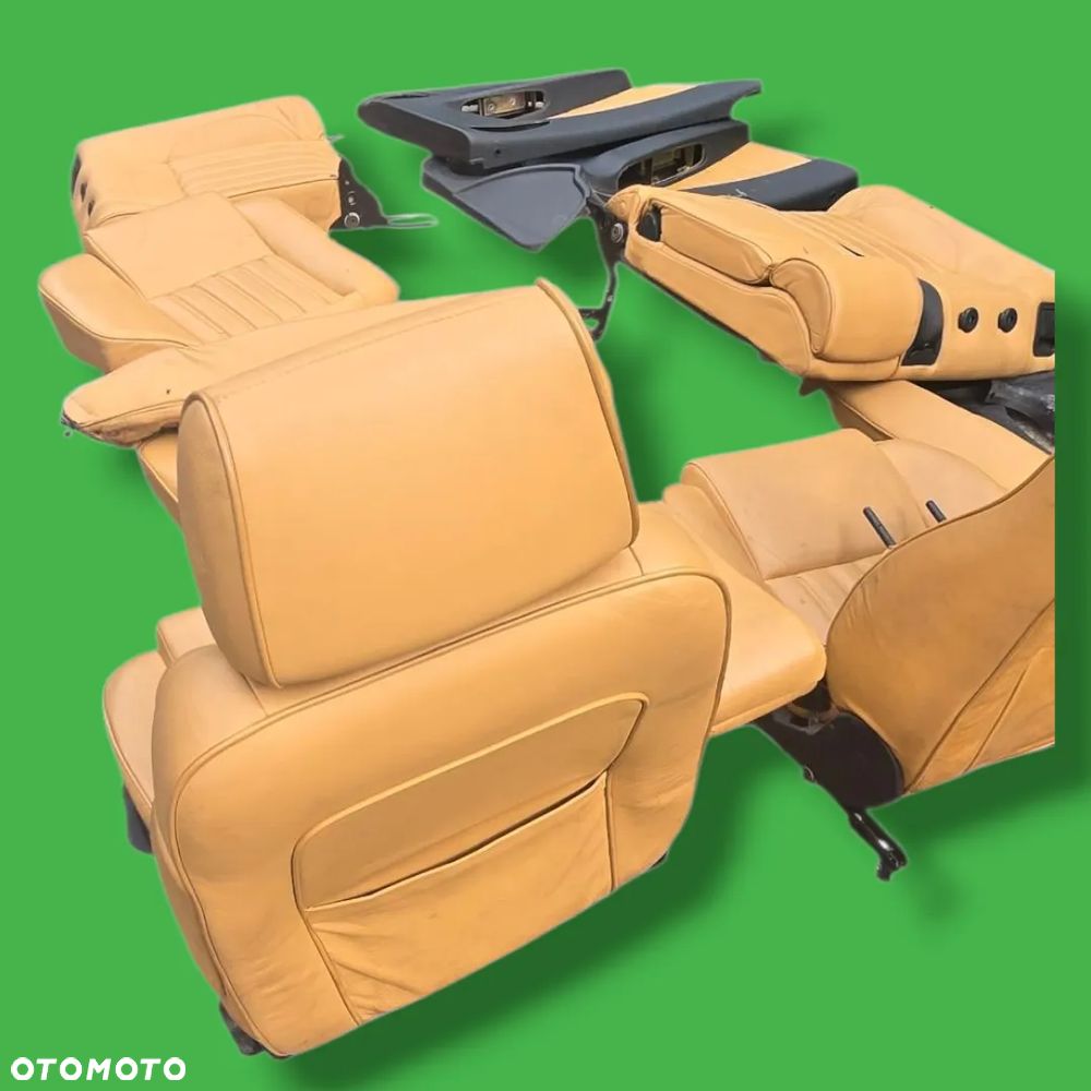 FOTELE KANAPA SKÓRA MOMO BOCZKI TAPICERKA ALFA 156 SW KOMBI - 20