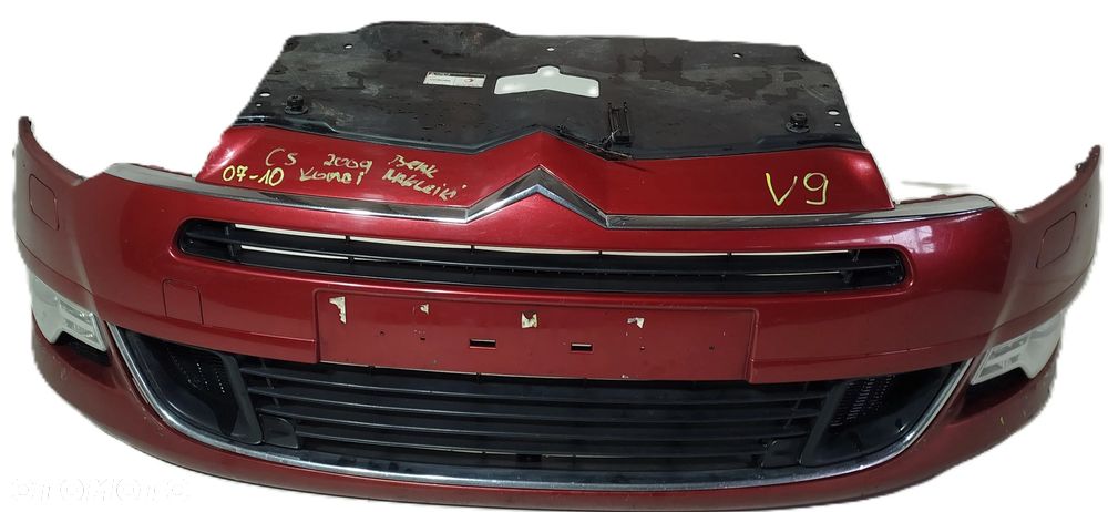 zderzak przedni przód grill CITROEN C5 III X7 08-13 SPRYSKI - 1