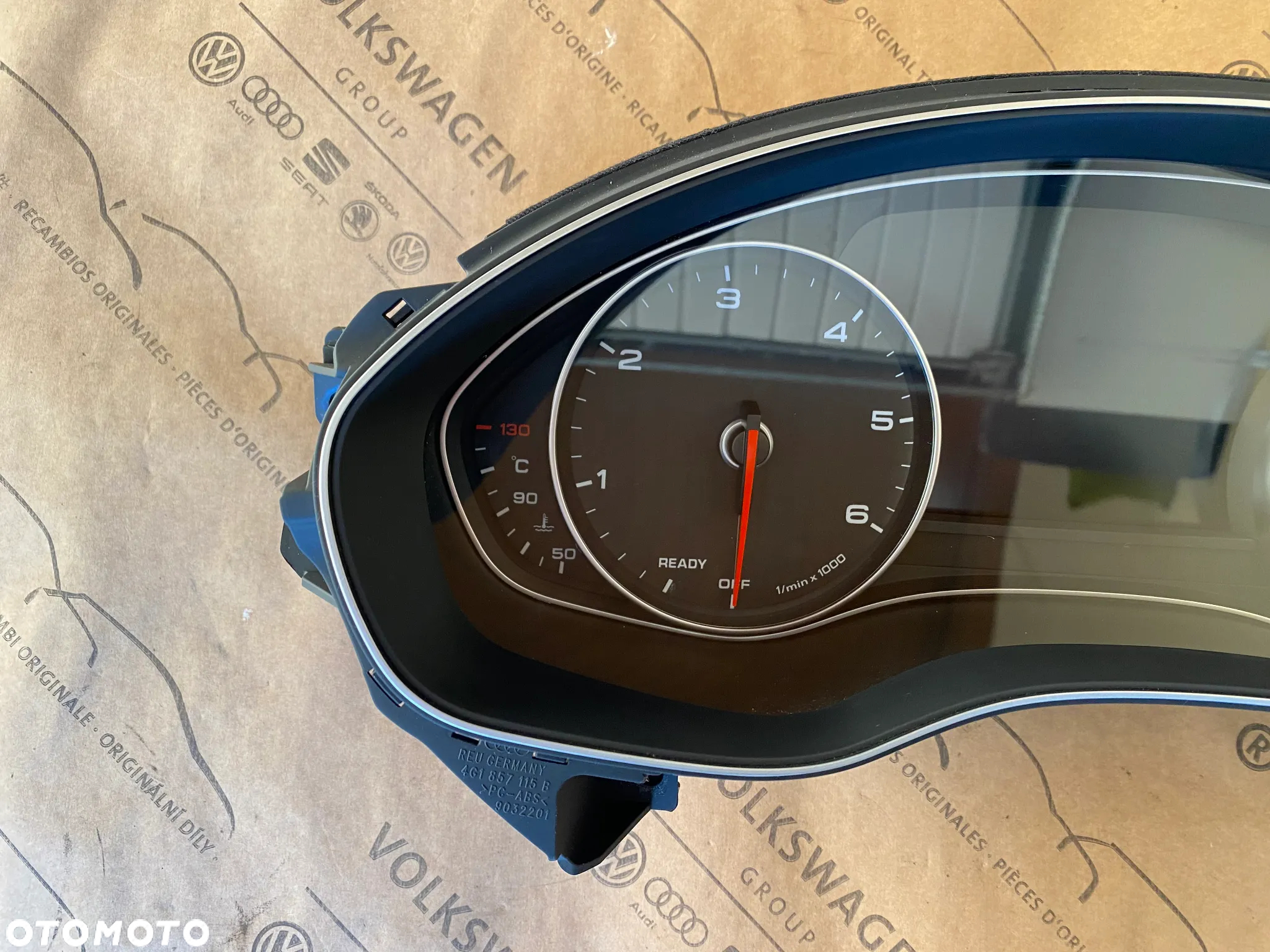 LICZNIK ZEGARY Wyświetlacz Audi A6 C7 4G LIFT 4G8920934R 28 km jak nowy - 10