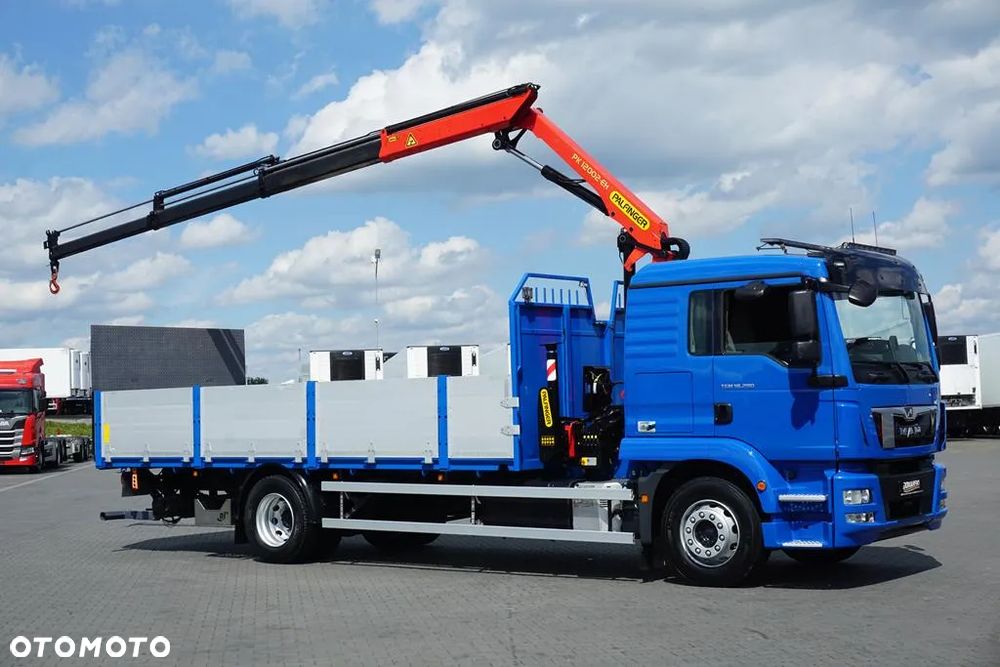MAN TGM / 18.290  / SKRZYNIOWY + HDS + WINDA / PALFINGER PK 12002 / WYSIĘG 10 M - 4