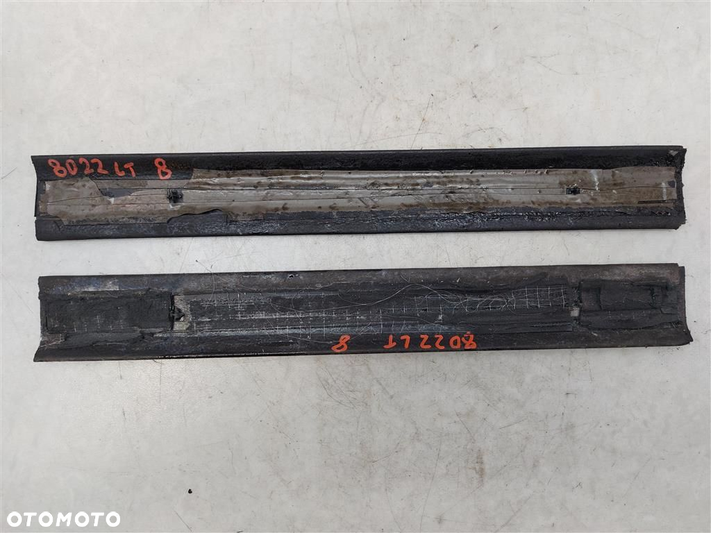 Listwy progowe ozdobne komplet Audi A6 C6 2004-2011 ORYGINAŁ - 13