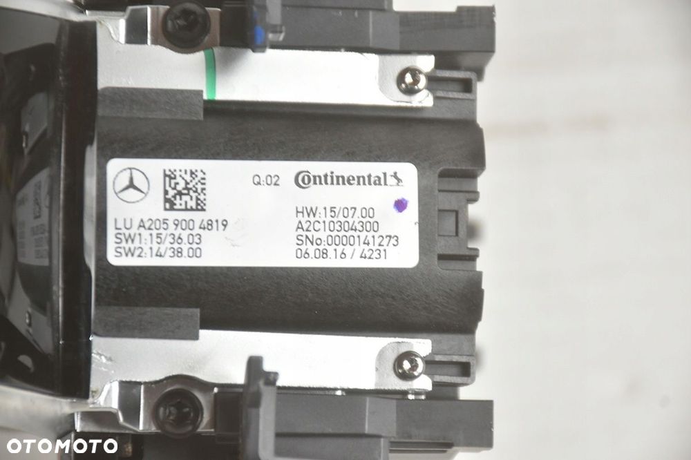 kontroler idrive * mercedes c-klasa w205 a2059004819 - 5