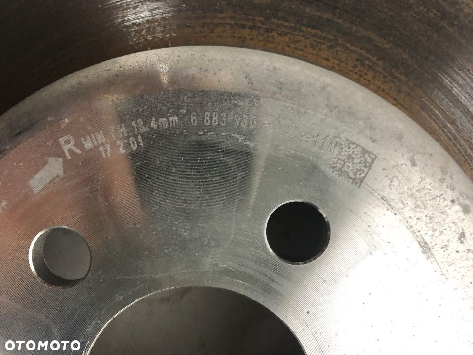 BMW G20 G21 Tarcza hamulcowa tylna 6883930 - 2