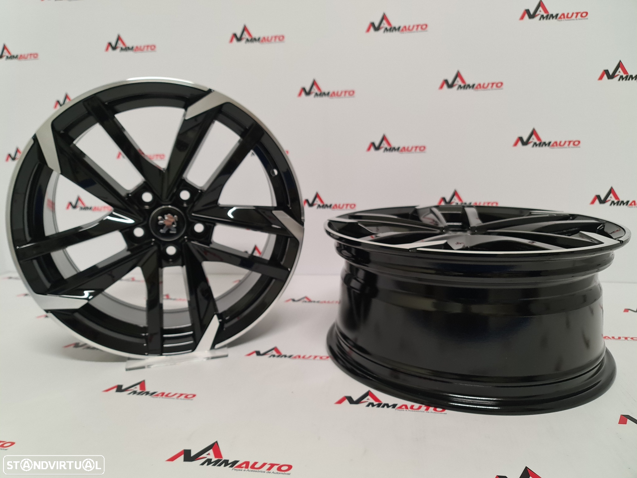 Jantes Look Peugeot 308 GTI Preto Brilho 17 - 3
