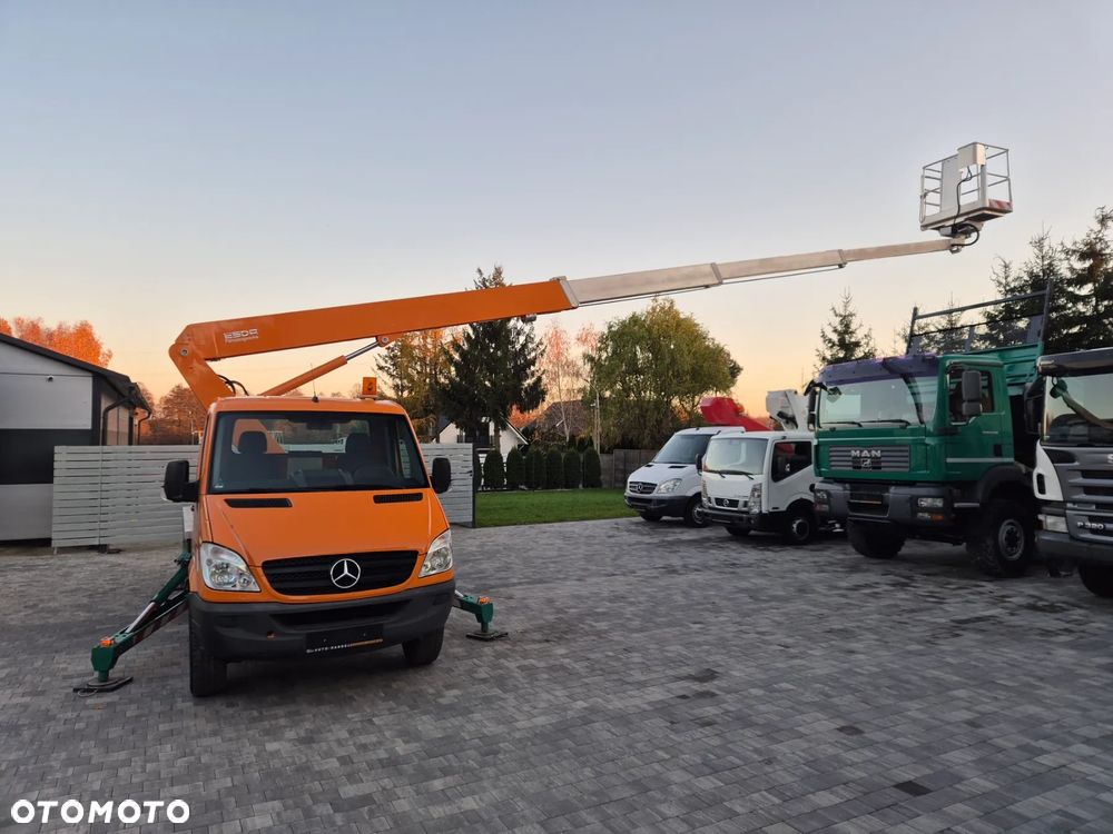 Mercedes-Benz Sprinter 311 CDI Podnośnik koszowy ESDA TL2200 22m Zwyżka z Niemiec - 6
