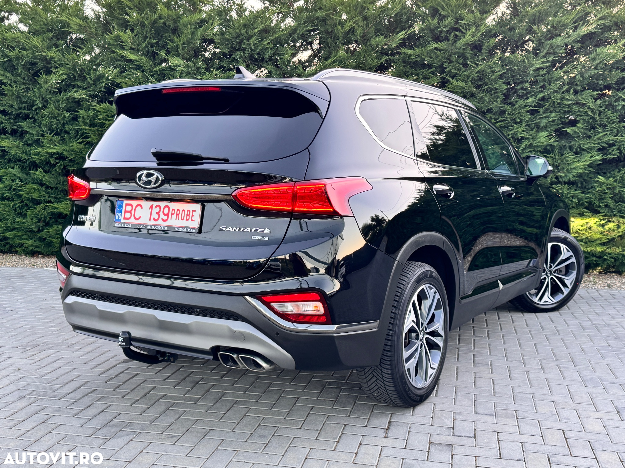 Hyundai Santa Fe blue 2.2 CRDI 4WD Premium - 4