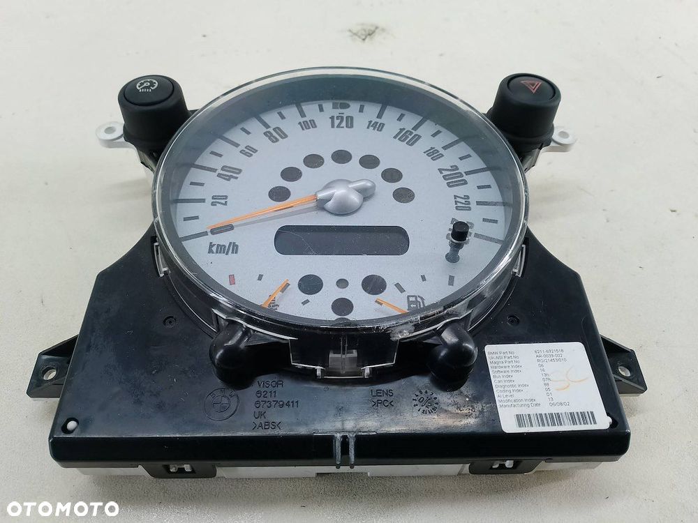 LICZNIK MINI R50 6921518 67379411 1.6 16V - 4