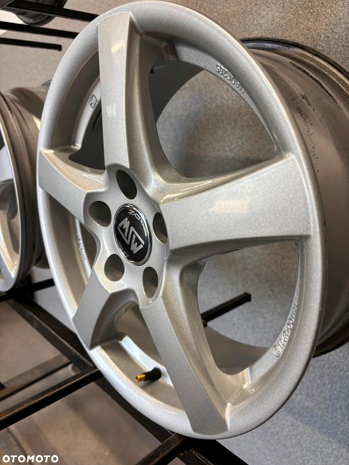 4 FELGI ALU. AUDI A4, VW ARTEON, NEW BEETLE, PASSAT B6,B7,B8,CADDY,TOURAN,SKODA OCTAVIA 2,3 16'' 6,5J ET41 GESIGNED by O.Z.  MSW 78 - 13