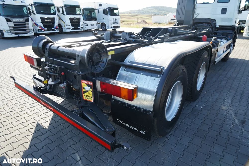 Iveco STRALIS 420 / CAMIOANĂ CU CÂRLIG / 6X4 / MAREL / CAPACITATE DE RIDICARE 17.275 KG / EURO 6 - 14