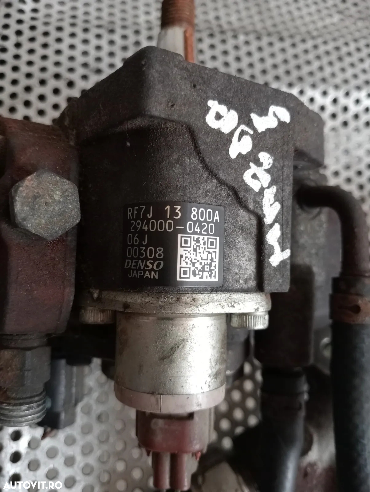 Kit Injectie Injectoare Pompa Rampa Mazda 5 Mazda 6 2.0 Diesel RF7J Cod -0420 Cod RF7J 13H50 Testat - 9