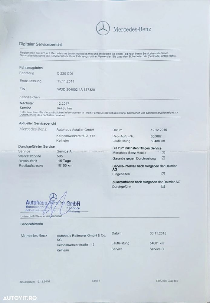 Mercedes-Benz C 220 CDI Avantgarde Edition - 34