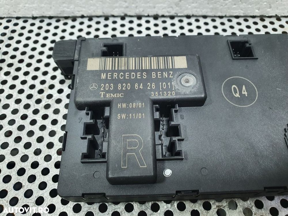 Modul usa dreapta fata MERCEDES-BENZ C-CLASS T-Model II S203 2001 - 2007 2.2 C 220 CDI OM 611.962 2038206426 - 4