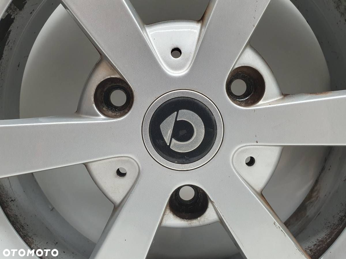 FELGA ALUMINIOWA 15 PRZÓD SMART FORTWO 450 451 3X112 5J ET34 A4514010302 - 4
