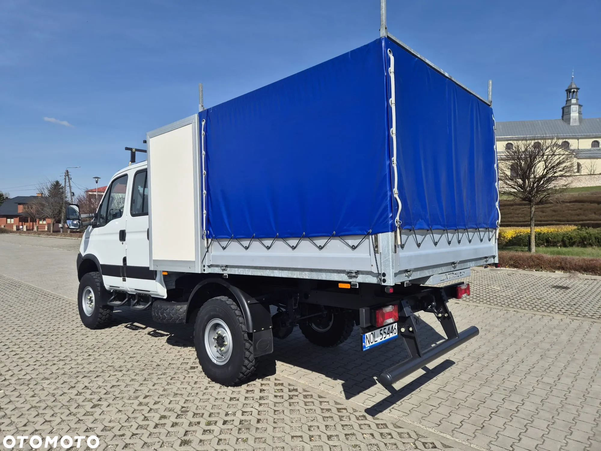 Iveco Daily 55S17W | 4X4 | 3.0L | Doka | 7 osób | Skrzynia z Kontenerem | Kamper | Do Zabudowy | Plandeka - 3