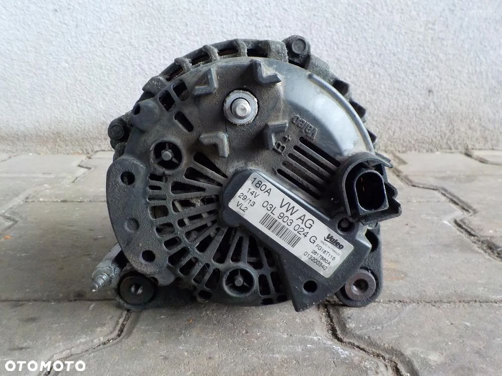 VW T5 2.0 TDI ALTERNATOR 180A 03L903024G - 4