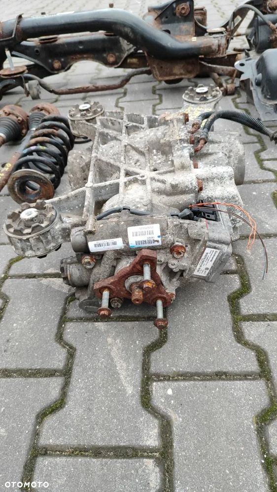 VOLKSWAGEN TIQUAN I 2.0 TSI BELKA ZAWIESZENIA TYLNEGO KOMPLETNA DYFER, AMORTYZATORY, PÓŁOSIE, SPRĘŻYNY - 7