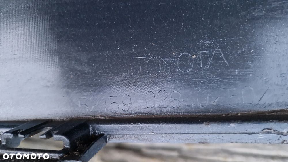 TOYOTA AURIS II HB E18 ZDERZAK TYŁ 52159-02840 - 6