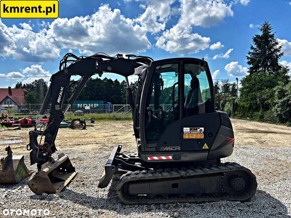 Mecalac 6 MCR MINI-KOPARKA 2022R. MTH:3855 | 8 MCR JCB 8055 8050 55 Z 51 Z VOLVO ECR 48 CAT 305 KUBOTA KV YANMAR VIO KOMATSU PC50 - 19